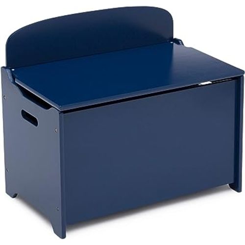 Delta Children MySize Deluxe Toy Box, Deep Blue