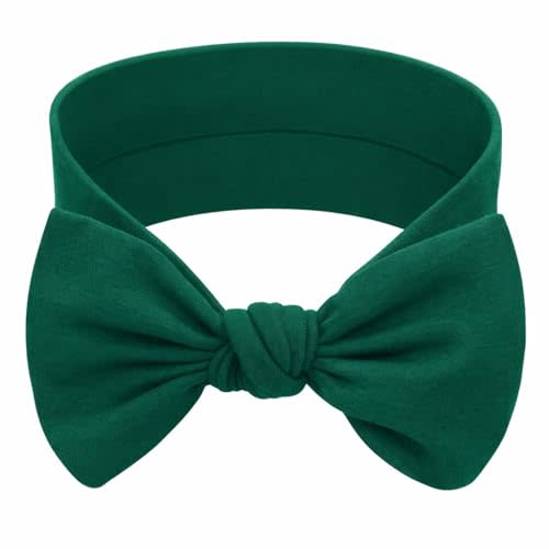 Baby Girl Headbands-Infant,Toddler Cotton Handmade Hairbands with Bows Child Hair Accessories