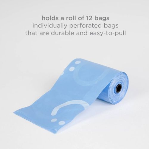 Ubbi On The Go Bag Dispenser - Gray