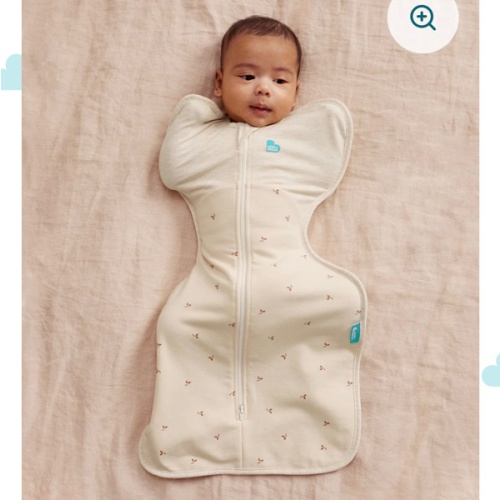 Swaddle Up™ 1.5 TOG Cotton Oatmeal Twigs