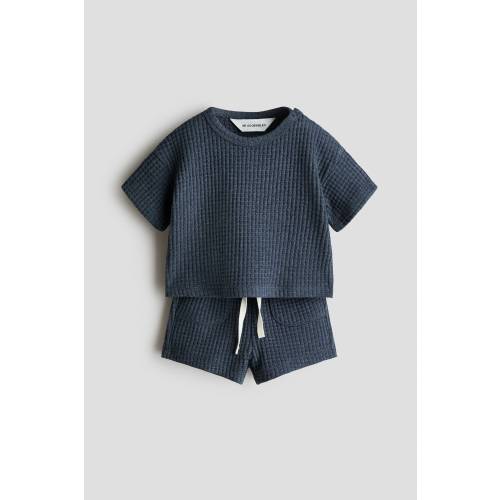2-PIECE WAFFLED COTTON SET