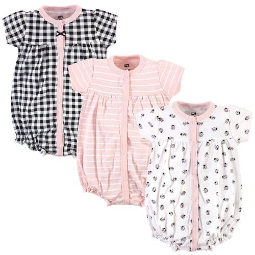 Hudson Baby Unisex Cotton Rompers