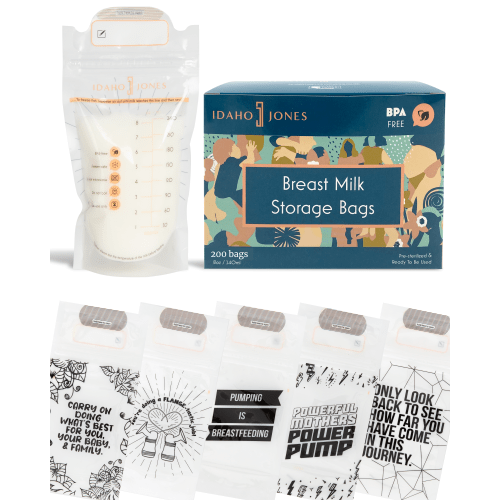 Milk Storage Bags - Leakproof & Durable for Breastmilk – Idaho Jones
