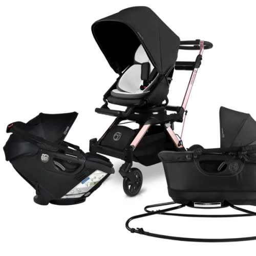 Orbit Baby Stroll, Sleep, & Ride Travel System - Stroller, Car Seat, & Bassinet Combo
