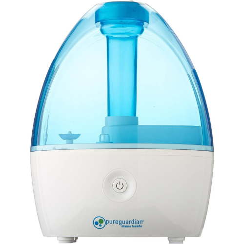 PureGuardian 0.21 Gallon 14-Hour Cool Mist Ultrasonic Humidifier, Covers 210 Sq. ft, H910BL