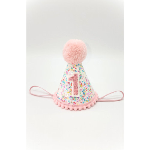 ThePartyHalo Confetti Sweet One Birthday Hat