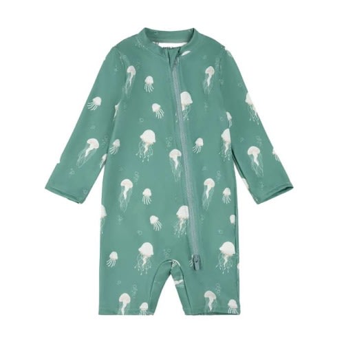 Long Sleeve Swim Romper
