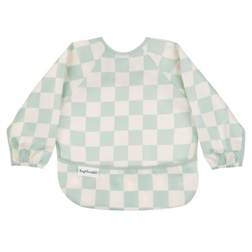 haakaa Long Sleeve Baby Bib, Waterproof & Adjustable Baby Smock Bib for Eating, Painting & Play, Easy Wipe Clean, 6–24M