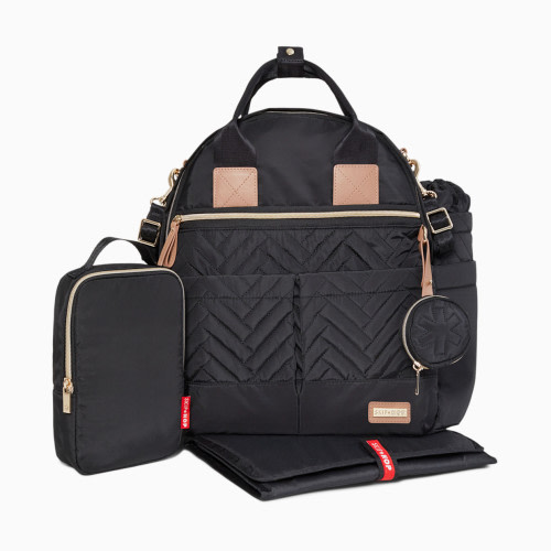 Skip Hop Suite 6-Piece Diaper Backpack - Black
