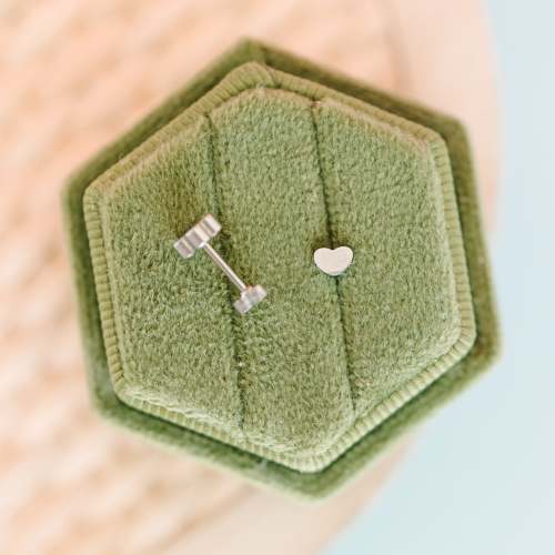 Silver Tiny Classic Heart