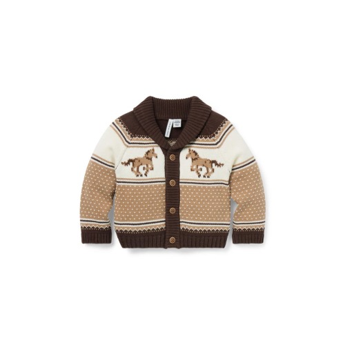 The Little Equestrian Baby Cardigan, 3-6M
- Only a few left