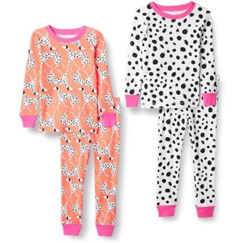 Amazon Essentials Snug-Fit Cotton Pajama Sleepwear Sets