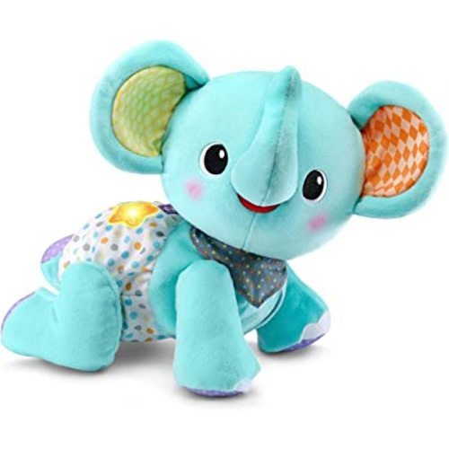 VTech Baby Explore and Crawl Elephant, Teal