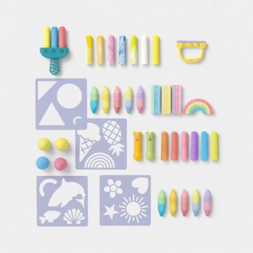 Chalk Bucket with Accessories 38 pc (3+)