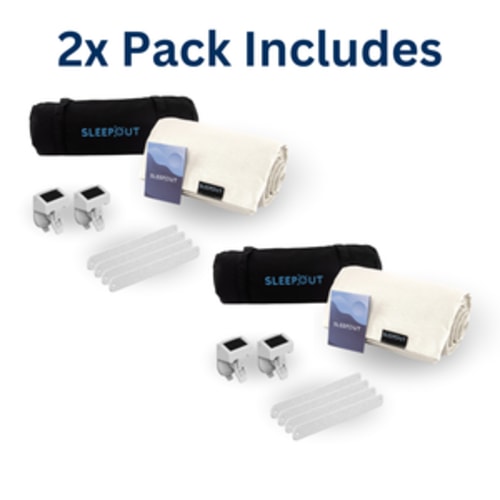 Sleepout® Portable Blackout Curtain 3.0 | 100% Blackout in Seconds