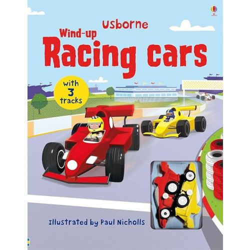 Wind-up Racing Cars Board Book