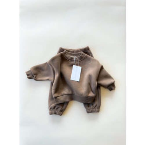 Warm Tracksuit - Chestnut – Purely Little