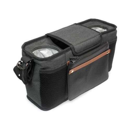 WONDERFOLD Parent Console with Insulated Stroller Cup Holders - Small