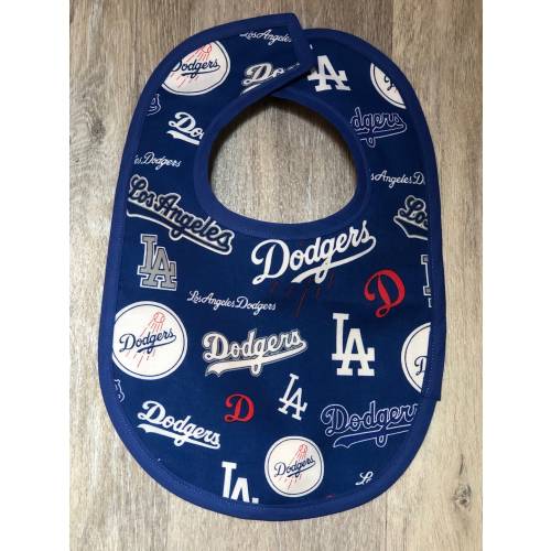 LA Dodgers Baby Bib