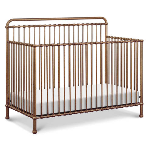 Winston 4-in-1 Convertible Crib in Vintage Gold | Over The Moon