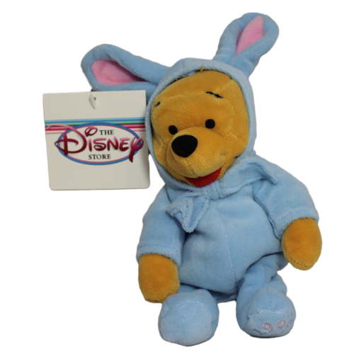 Disney Plush: Pooh Bear as a Blue Bunny | Stuffed Animal