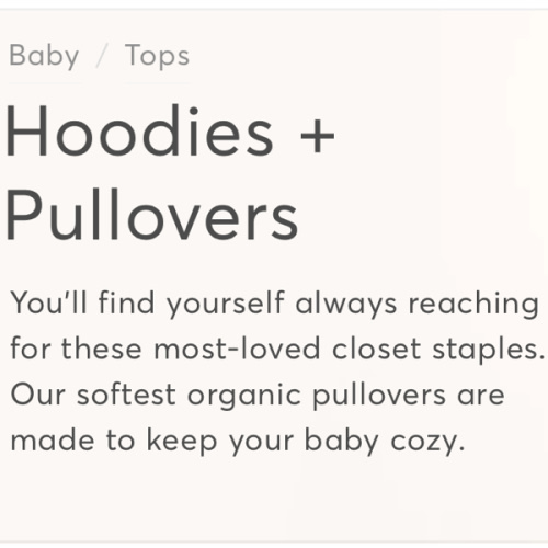 Organic Baby Hoodies + Pullovers | Colored Organics ®