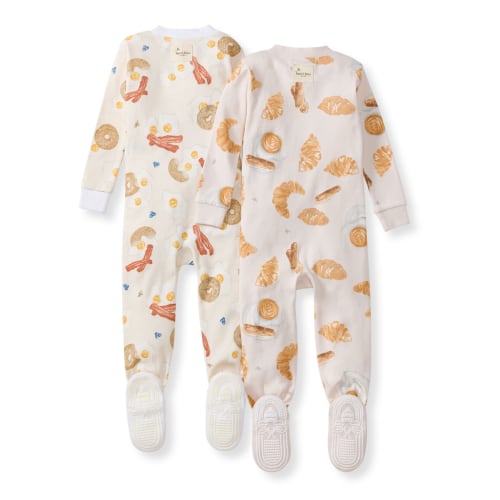 Eggs & Coffee Organic Sleeper 2 Pack – Burt's Bees Baby