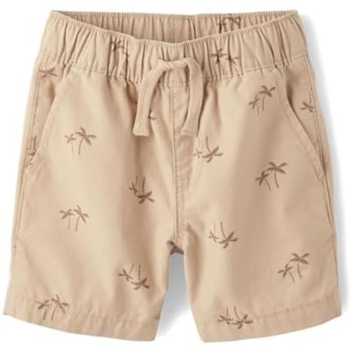The Children's Place Boys' Uniform Pull on Cargo Shorts