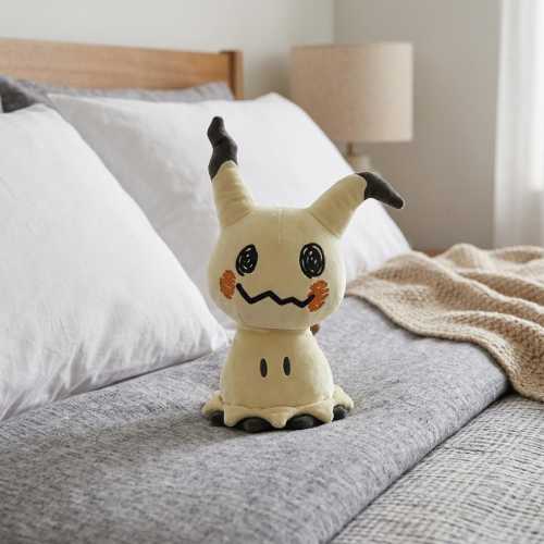 Mimikyu Eevee Plush – 7 Inch Pokemon Stuffed Animal – Anime Plushie – Birthday Gift for Kids