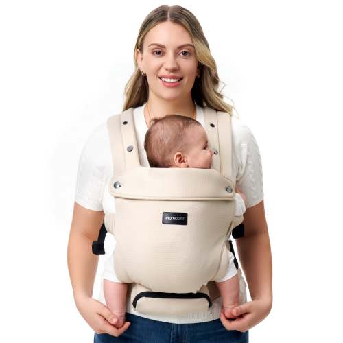 Newborn Baby Carrier with Sunshield, 0-6M (7-25 lbs) | Momcozy