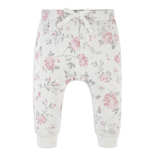 Gerber Modern Moments Baby Girl Floral Pant,(0-12 Months)