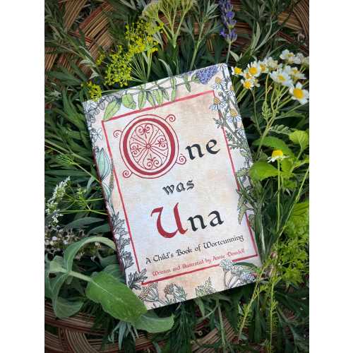 One was Una: A Child's Book of Wortcunning. Handmade Folk Herbalism Picture Book for Kids.