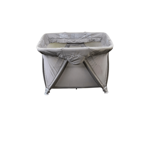Nuna COVE Aire Go Travel Crib, Frost Grey