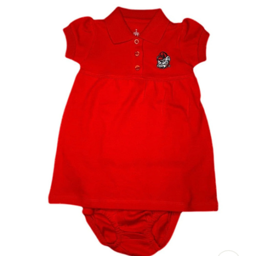 Georgia Polo Dress w/ Bloomer | Posh Tots Children's Boutique