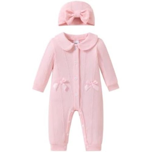 Renotemy Baby Girl Clothes Gifts Newborn Essential Outfit Preemie-12Months