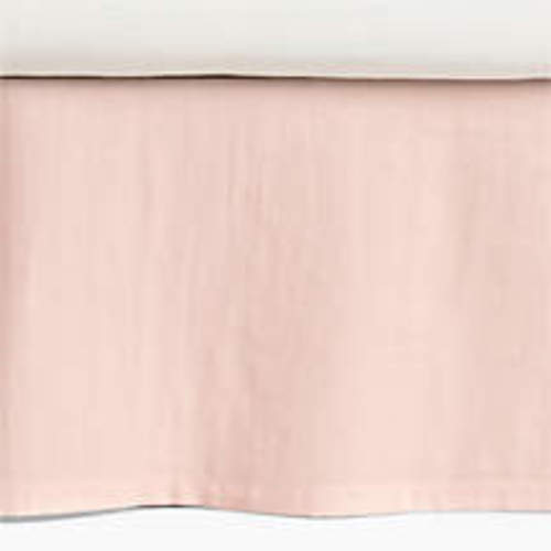 Supersoft Pampas Ivory Organic Cotton Gauze Baby Crib Skirt