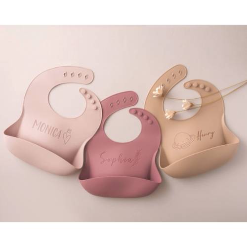 Custom Name Silicone Baby Bib Personalized Baby Girl Gifts - Etsy