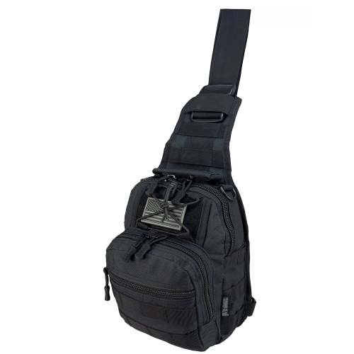 Shadow Gear USA Tactical Utility Sling Chest & Shoulder Bag EDC - SG71 in Black