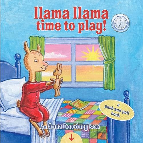 Llama Llama Time to Play: A Push-and-Pull Book Board book – March 15, 2022