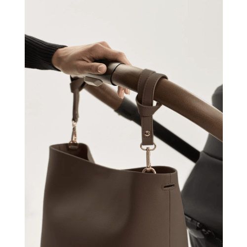 Diaper Bag Mina Baie Stroller Hooks Vegan
