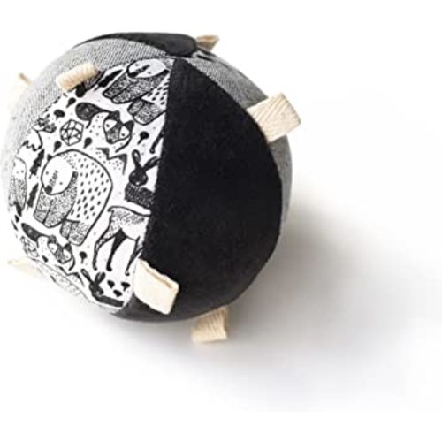 Wee Gallery Taggy Ball with Rattle