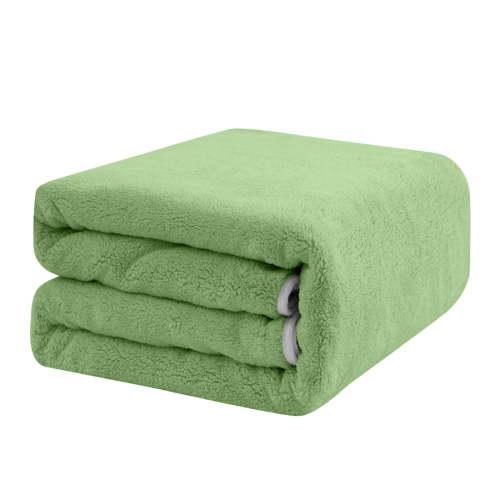 Green Super Soft Baby Bath Towel Infant Towel Newborn Towel Blanket For Kids Delicate Skin Bath Time And Swaddling Use Absorbent And Gentle Cotton Material