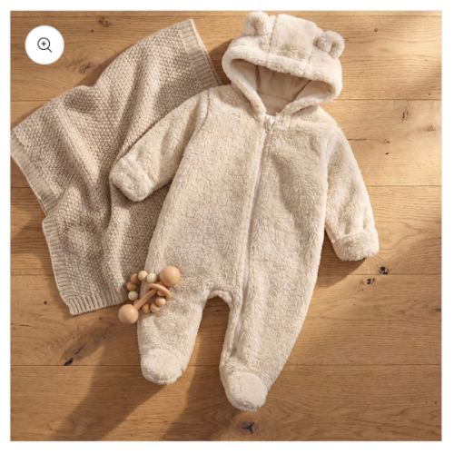Teddy Bear Jumpsuit                             (With Hands And Feet)