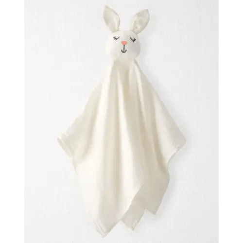 Baby Organic Cotton Muslin Bunny Lovey - Little Planet | Carter's
