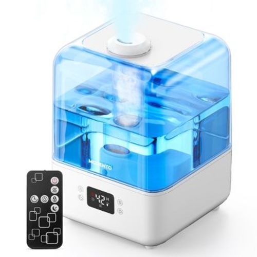 Morento Humidifier For Bedroom,4.5l Top Fill Humidifiers For Large Room, Auto Shut-off,1 Pack,white