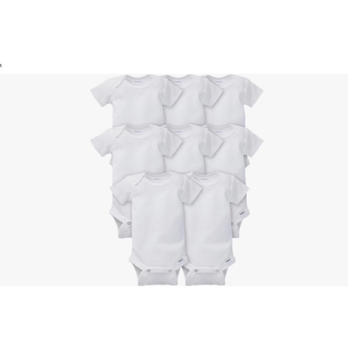 Amazon.com: Gerber Baby 8-Pack Short Sleeve Onesies Bodysuits, Solid White, 3-6 Months: Clothing, Shoes & Jewelry