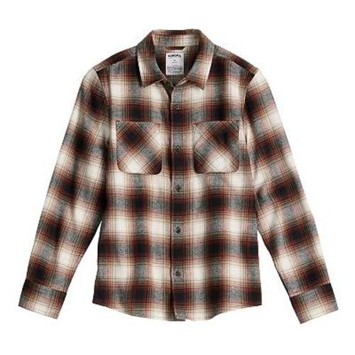 Boys 8-20 Sonoma Goods For Life® Flannel Long Sleeve Shirt in Regular & Husky