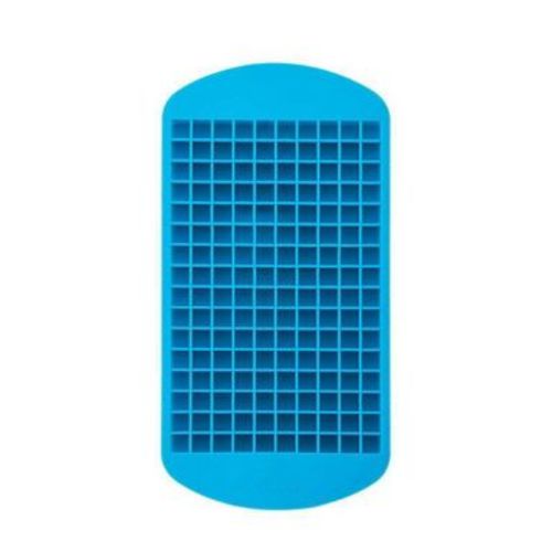 Houdini Crushed Ice Tray - Blue: Silicone Ice Mold, 160 Cavities, Reusable, Dishwasher-Safe, Nugget Ice Maker