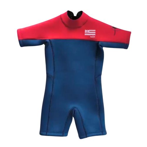 2.5mm Hawaiian Supʻpaman Ultrasoft Baby, Toddler, and Kids Yamamoto Short sleeve Shorty Wetsuit