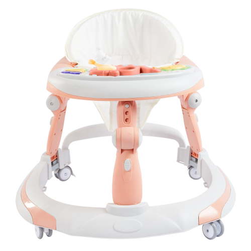 WWUIUIWW 2-in-1 Convertible Baby Steps Activity Walker, Foldable, Adjustable, Portable, Child Growth